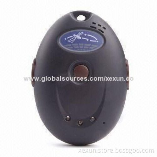GPS personal tracker with two way voice communication big SOS button, quick talk button